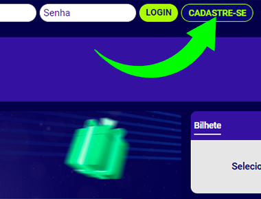 Como se inscrever no site Esportes Da Sorte
