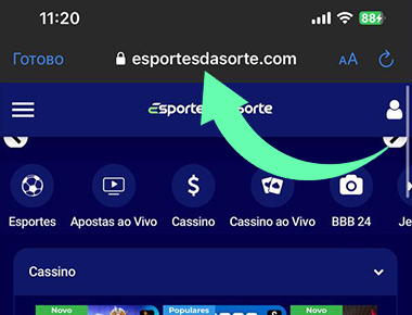 Esportes Da Sorte website url